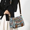 Mother Bag Elderly Women's Crossbody Bag Print Shoulder Bag Large Capacity Women's Multi-Pocket Bag