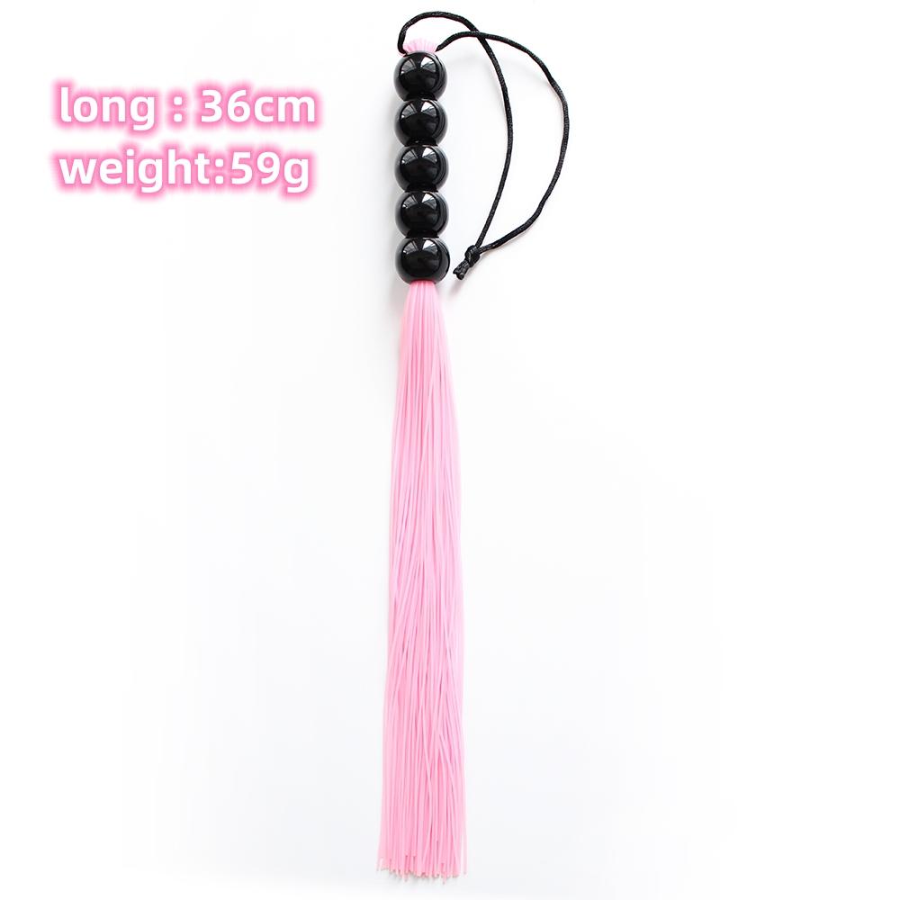 VaHppy Кнут SM БДСМ порка искусственная резина кисточка хвост свободные кнуты альтернативные секс-игрушки для флирта пара флирт товары для взрослых