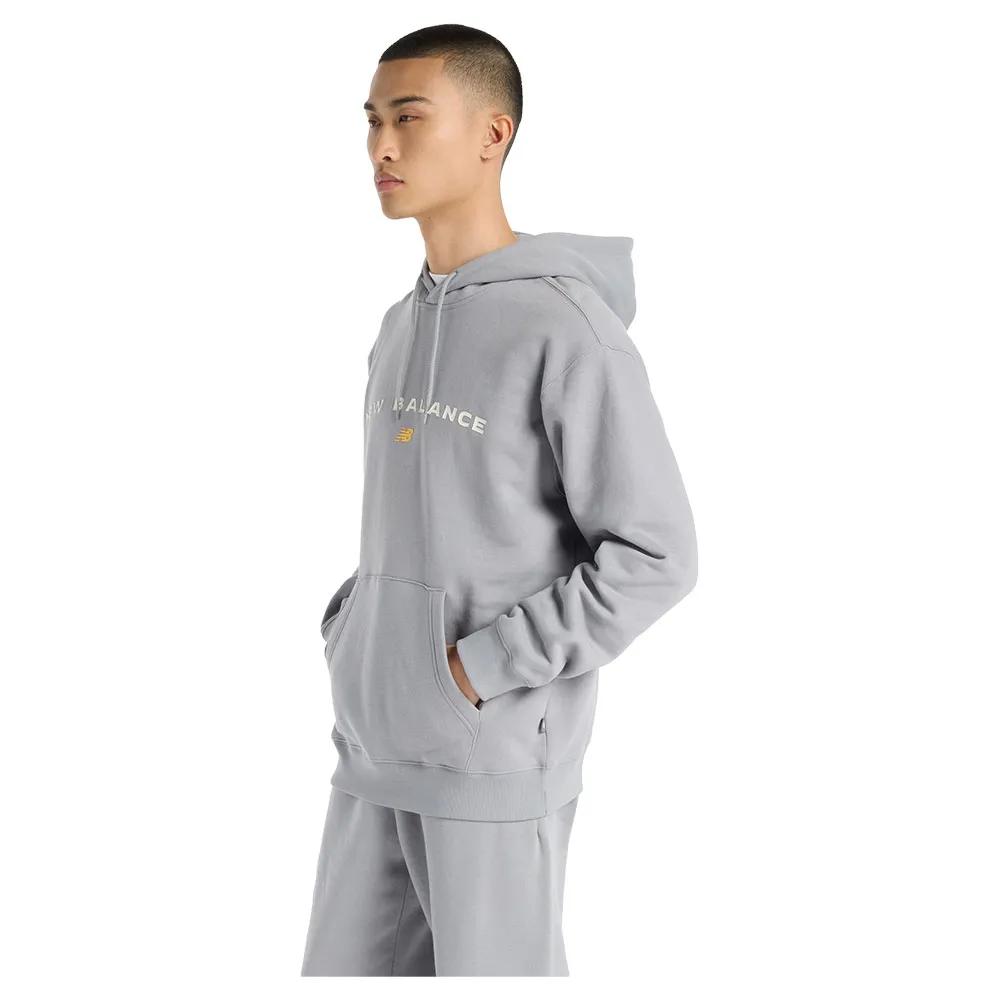 New Balance Толстовка с капюшоном Reimagined Fleece Graphic