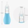 1 шт., детский силиконовый назальный аспиратор, насосный тип, очиститель носовой слизи для новорожденных, против обратного потока, детский назальный аспиратор, безопасный и нетоксичный