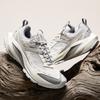 New Anta Tracking Shock Absorbers Slip Resistant Abrasion Resistant Low Top Hiking Shoes Men's Gray White 912445586-1
