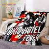 3D Покрывало Tokio Hotel Билл Каулитц, Мягкое Фланелевое Одеяло, Плед, Удобное Одеяло для Пикника, Кровати, Дивана, Дома, Спальни