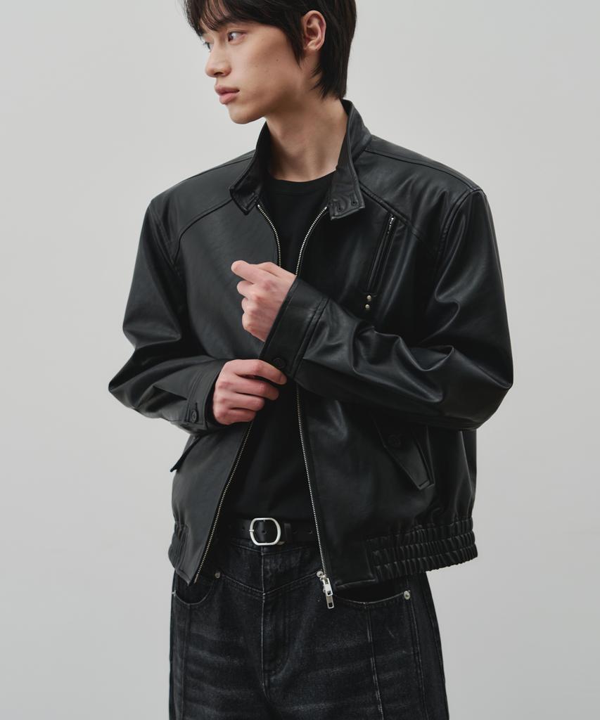 Кожаная куртка Harrington Alyss [Черная]