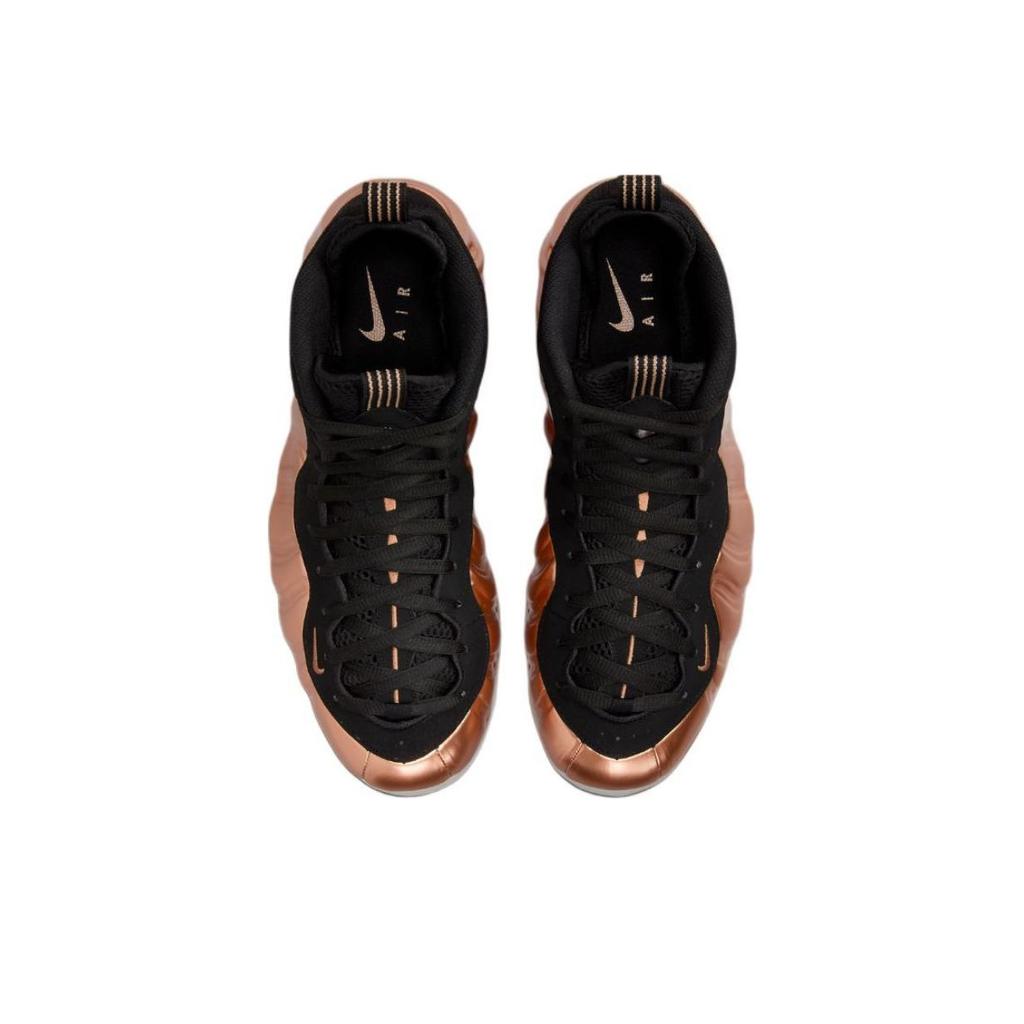 Nike Кроссовки Little Posite One GS Copper 2024 для детей, черные, металлик-медь, Off-Noir FZ0990-800