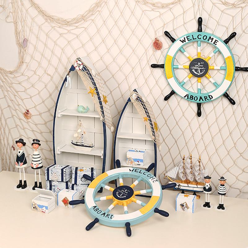 100X200Cm Beach Themed Fish Net Decorations Wall Mounted For Pirate Mermaid Beach Party Home Bedroom Decoration