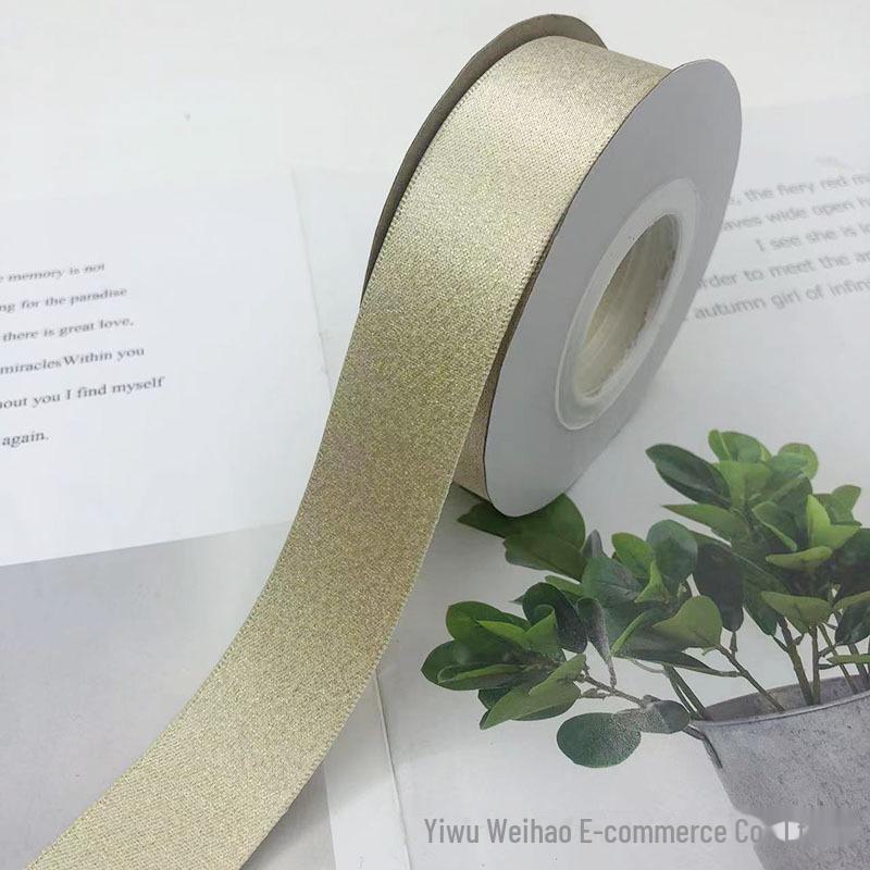 Лента высокого качества Jinwei 2,5 см: Плотный, зашифрованный дизайн с изображением черного лебедя для украшения подарочных коробок и свадебных конфет.