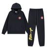 European and American trendy brand EEl classic sports men and women couples hooded sweater corset sweatpants set trendy