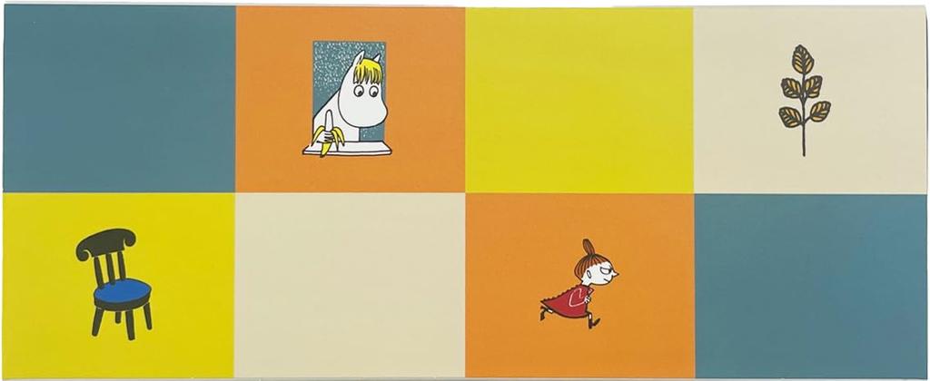 MOOMIN Adult Moomin Fabric Box (Puzzle) Non-woven Masks, 30-pack