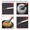 Soldering Iron Tip Cleaner Soft Silicone Tin Dross Box To Tin Cleaning Tool Resurrection Paste In Addition To Tin Ball With Base