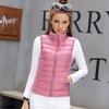 Легкий пуховый жилет женский 2024 новая зимняя женская одежда свободный большой размер пуховик женское пальто