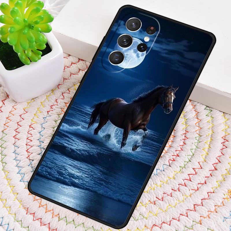 Силиконовый чехол для телефона с лошадью для Samsung Galaxy note 10 pro S26 S25 S24 S23 S22 S21 Plus S25Ultra Capa Cover