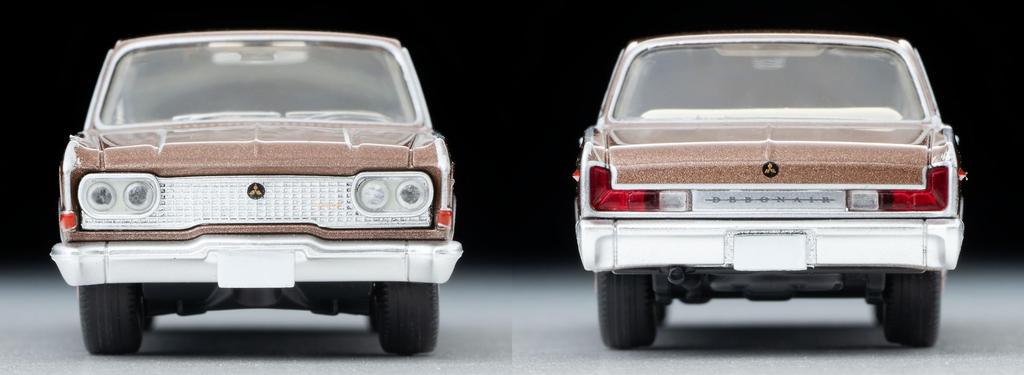 TOMYTEC Tomica Limited Vintage Mitsubishi Debonair Коричневый Модель 1964 года 1/64 LV-42c (Законченный)