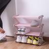 Shoe Rack Easy Assembly Stable Four-layer Entryway Free Standing Closet Structure Bedroom Floor Outdoor