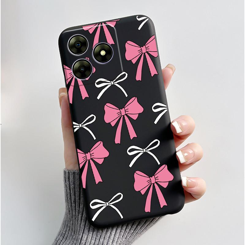 For Blackview Wave 8C 6.56" Wave 8 Black View Wave8C Wave8 Back TPU Soft Silicone Phone Case Luxury Cute Love Rabbit Funny Cover