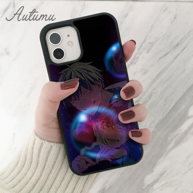 Чехол для телефона с аниме-принтом для iPhone 11 12 13 14 Pro Max mini X XR XS SE 2020 5 5s 6 6S 7 8 Plus Samsung Galaxy S21 S22 Cover shell