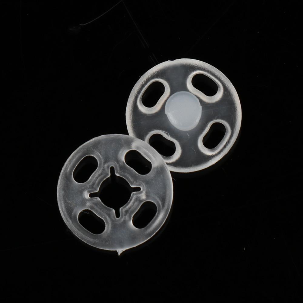 100pcs Plastic Crafts Snap Fasteners Stud Sewing Press Button