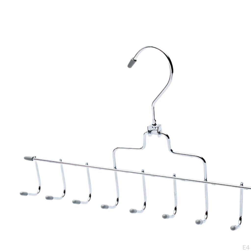 Решение для хранения ремней и шарфов с подвесными крючками