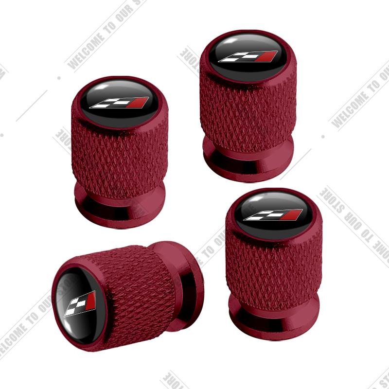 Car CNC Aluminum Race Flag Emblem For Seat Leon Ateca Ibiza Toledo Cordoba Born Cupra 4pcs Tire Valve Air Port Stem Cover Caps