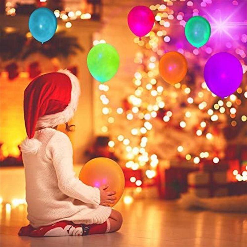 Good-200 Neon Glow Party Balloons Glow In The Dark For Birthday Decoration, Wedding Glow Party Supplies