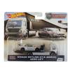 MATTEL HOTWHEELS TRANSPORT NISSAN SKYLINE AERO Mattel Hot Wheels Scale Culture Team Transport Nissan Skyline Aero 164SCALE "TEAM GT-R(BNR34) & LIFT"