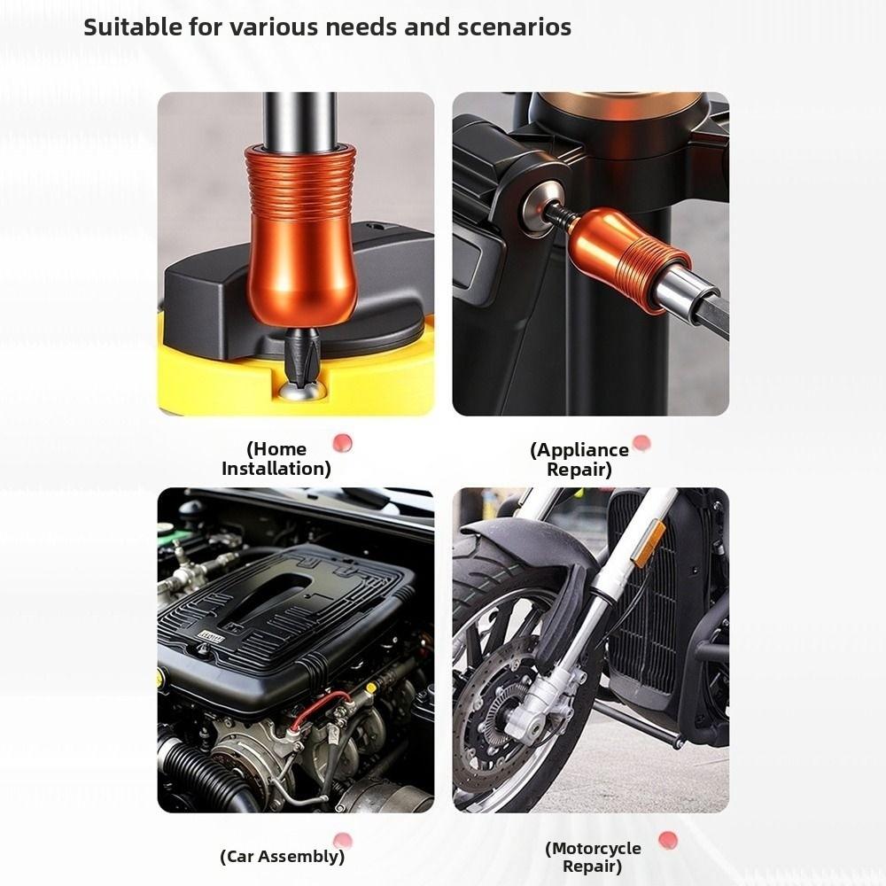 High Hardness Magnetic Screwdriver Set Multi Functional Portable Magnetic Screwdriver Bits Set Bit Drive Set