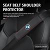 LNRGN1 2026 Car Sticker Leather Car Seat Safety Belt Shoulder Protection Padding For BMW E90 E60 E46 E39 F30 F10 E87 X3 X4 X5 X1 G30 G2