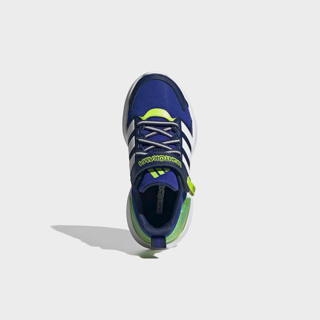 adidas Детские кроссовки Lite Racer RNR EL C [JQ4158-LUCBLU/FTWWHT/SSLIME]