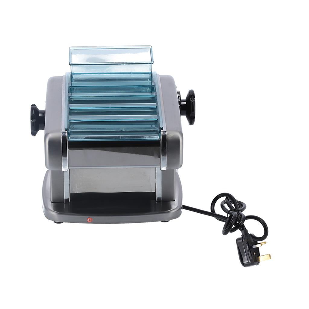 4Blades Electric Pasta Noodle Maker Stainless Steel FullAuto Dough Rolling Machine
