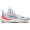 Li Ning Sonic Team Anti-Slip Durable Supportive Rebound Mid-Top Basketball Shoes Men Sneakers Standard-White ABPT023-2