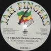 12inch Record GEMSTONE, RANKING JOE - Is It Beacuase I'm Black (Discomix) JFR1201 Jah Fingers 2014 UK Reggae, Ska & Dub
