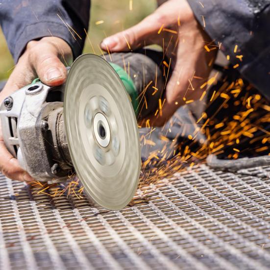 Алмазный шлифовальный диск M14 Диск для угловой шлифмашины Гальванический 40-зернистый Отрезной диск Быстрая резка Алмазный диск Высокоточный отрезной диск