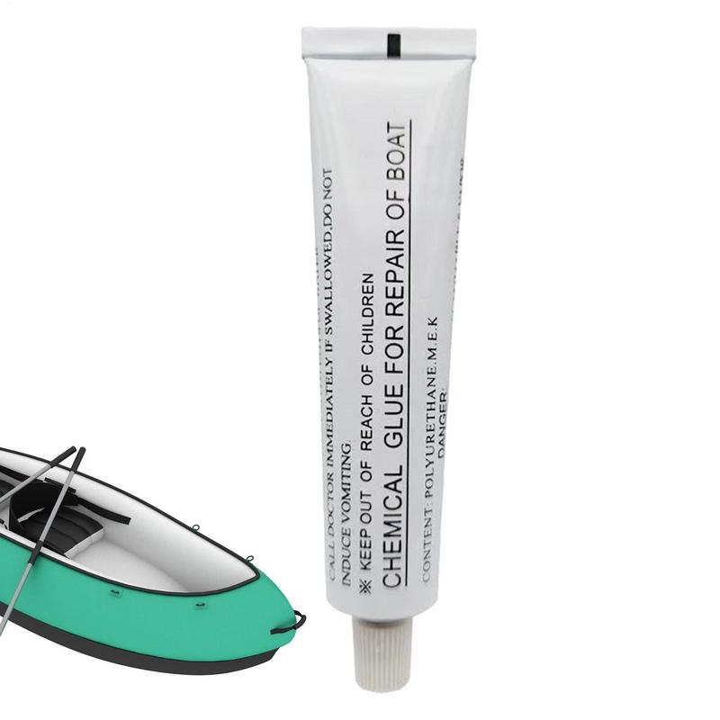 Клей для ПВХ 30 мл Клей-латка для ремонта проколов Ремонтный набор Водонепроницаемый для ПВХ лодок Надувных игрушек Плавательного круга Каяка