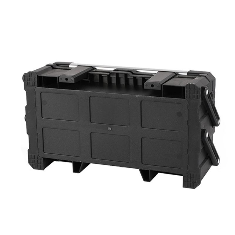 Ящик для инструментов Органайзер для хранения фурнитуры Кейс для мелких деталей Портативный пластиковый контейнер для снастей со съемными разделителями