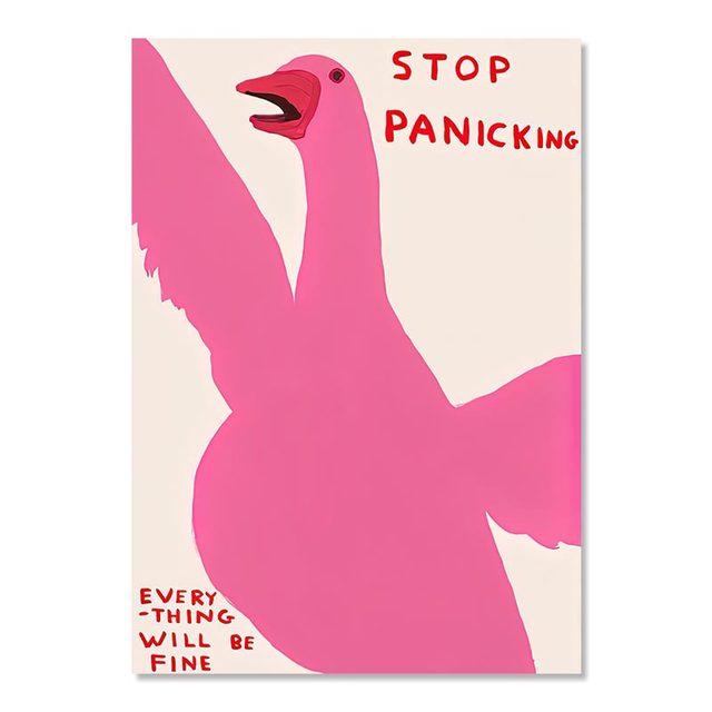 Дэвид Шригли Тигр Пингвин Кит Панцирь Кошка Настенное искусство скандинавские постеры Печать на холсте Настенные картины для декора гостиной