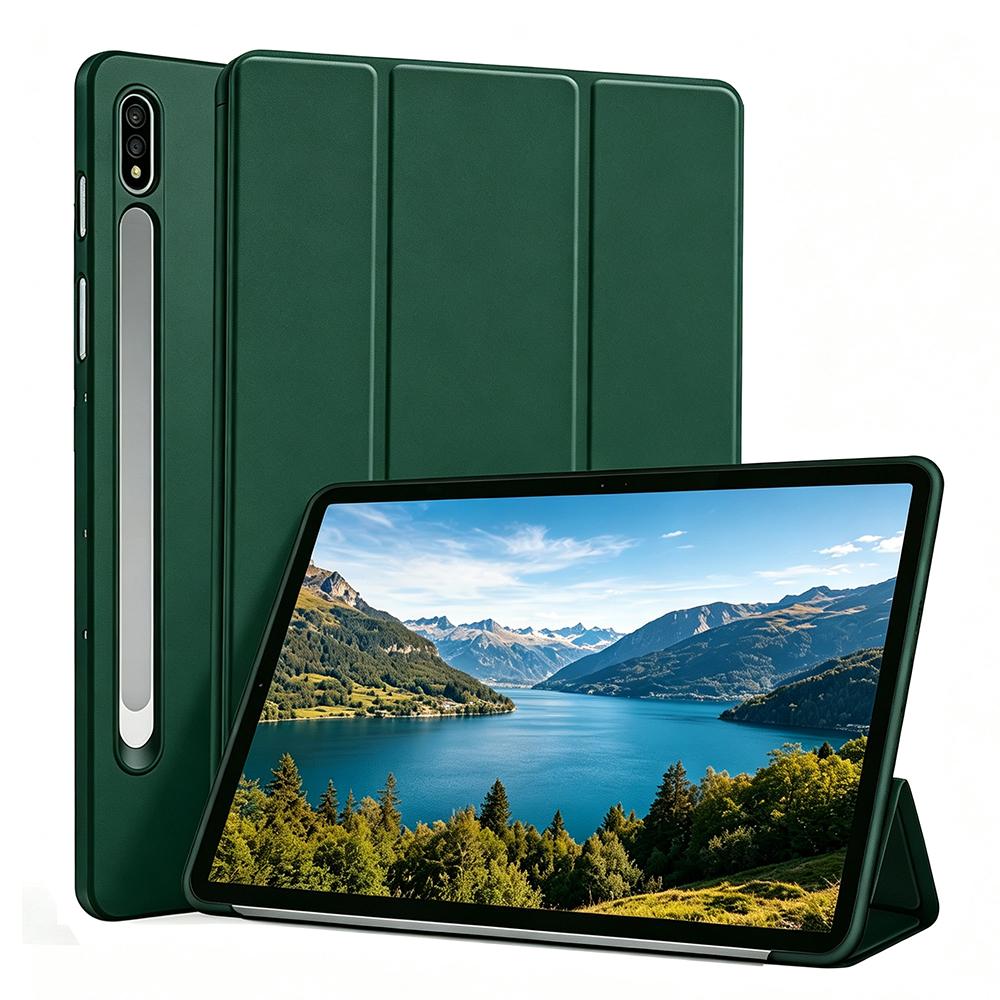 Чехол для Samsung Galaxy Tab S10 Lite/S10 FE/S9 FE/Tab S9/S8/S7 5G 10,9"/11 дюймов, Smart-чехол-книжка с подставкой, мягкая силиконовая задняя крышка