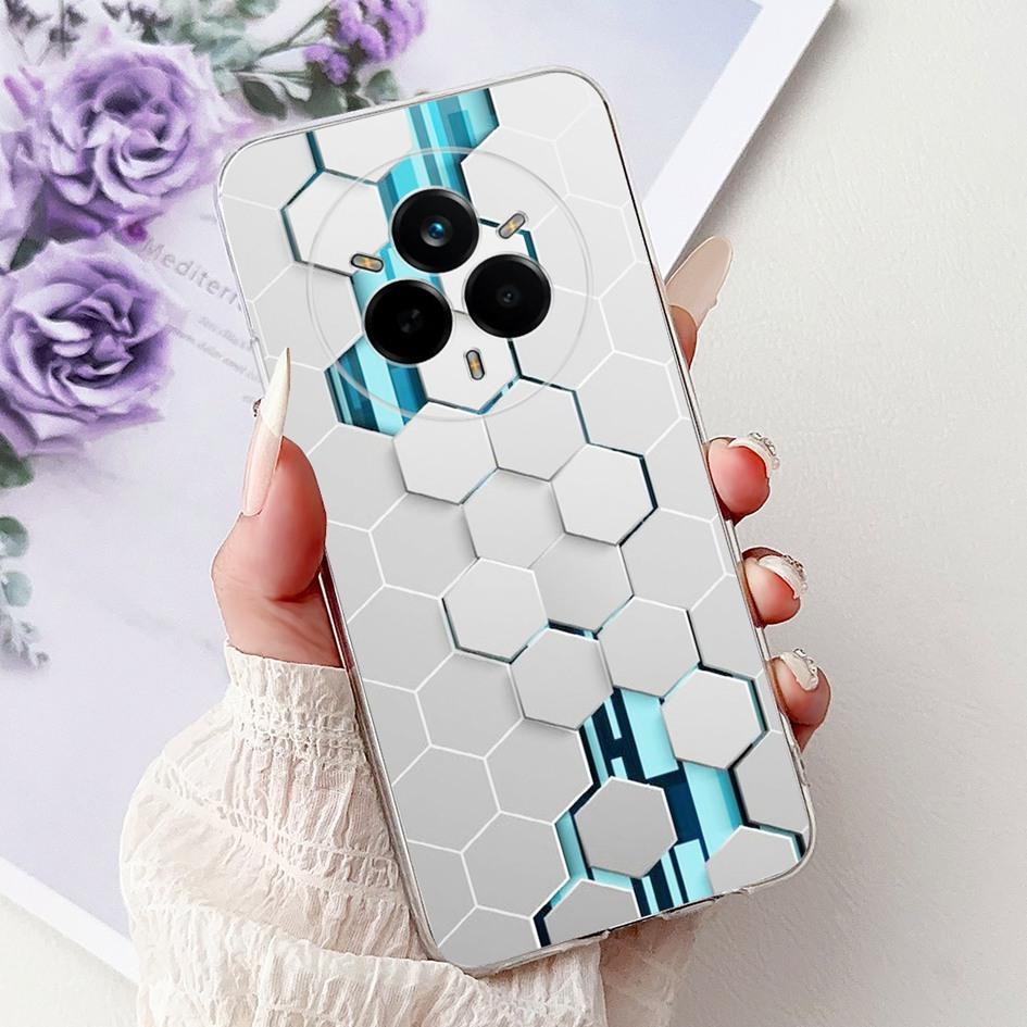 Чехол для Realme 14 Pro 5G 2025 Чехол Крутой Мультяшный Дракон Лев Мягкий Прозрачный Силиконовый Чехлы для Телефона Для Realme 14 Pro+ 14Pro Plus Capa