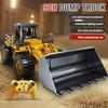2.4G Alloy Remote Control Excavator Bulldozer Dump Truck Engineering Vehicle Toy 9CH RC Trucks Model Children Toy Kids Xmas Gift