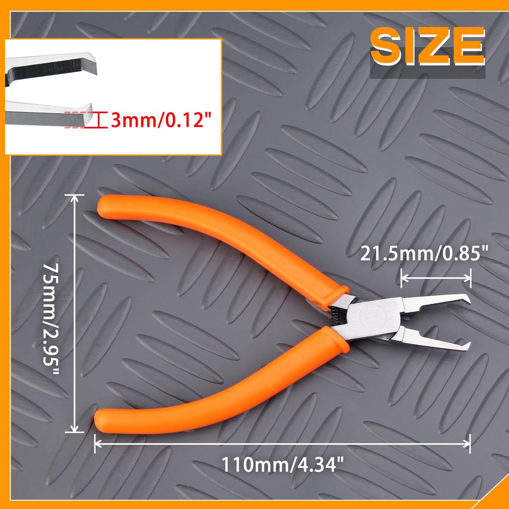 Пластиковые торцевые щипцы SPEEDWOX, торцевые щипцы 112 мм, маленькие режущие, прочные мини-щипцы для пластика, прямые лезвия, прецизионные торцевые щипцы с принтом