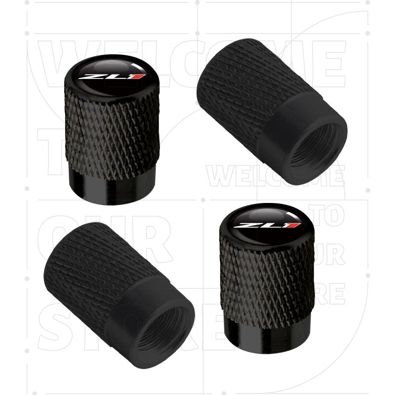 For Chevrolet ZL1 Comaro Captiva Hornet Malibu LOGO 4pcs Car Wheel Tire Valve Aluminum Caps Tyre Stem Covers Airdust Waterproof
