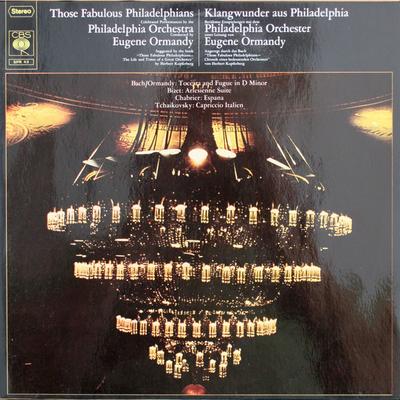 Виниловая пластинка ORCHESTRA OF PHILADELPHIA ПОД УПРАВЛЕНИЕМ - Those Fabulous Philadelphians SPR43 CBS 1970 Германия Классика Б/у