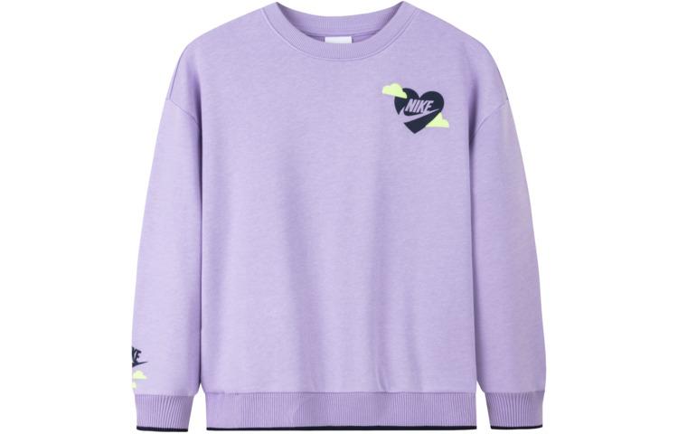 Nike Sweatshirt Light Purple Children Aged 3 7 Years Old NY2412034PS-001