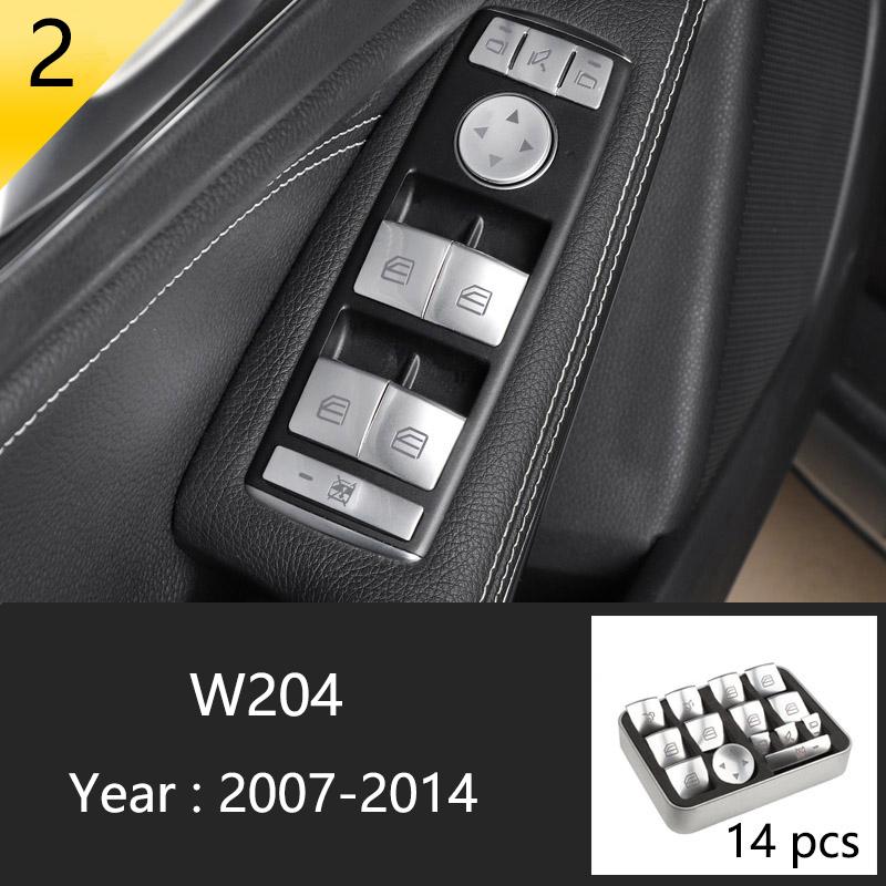 Для Mercedes Benz C Class W204 C180 C200 C260 автомобильная панель окна двери из углеродного волокна полоса защитная отделка наклейка аксессуары