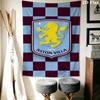 Aston Villa logo Wall Hanging Printed Fabric Blanket Decorative Tapestries for Bedroom Living Room Home Decor