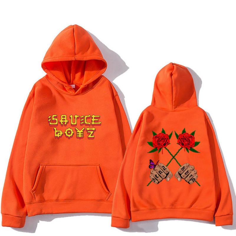 Eladio Carrion Sauce Boyz Monarca, толстовки с рисунком аниме, модный свитшот в стиле манга, мужская/женская одежда, флисовая уличная одежда