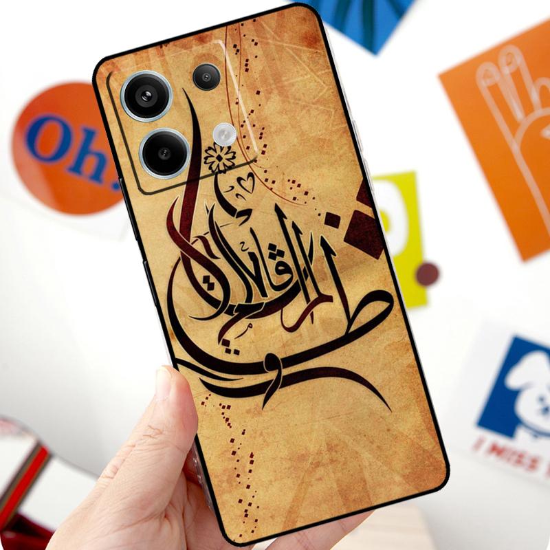 Арабский Коран Исламские Цитаты Мусульманский Чехол Для Xiaomi Redmi Note 14 13 10 11 12 Pro 11S 12S Чехол Для Redmi 15 14C 10C 12C 13C 15C