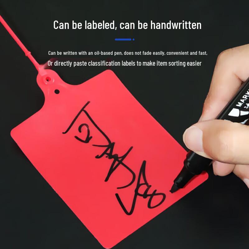 Thickened Plastic Logistics Identification Tag