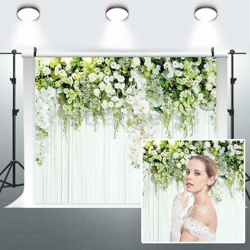 Цветок Роза Фон Занавес Цветочный 3D Свадьба День Рождения Фон Реквизит