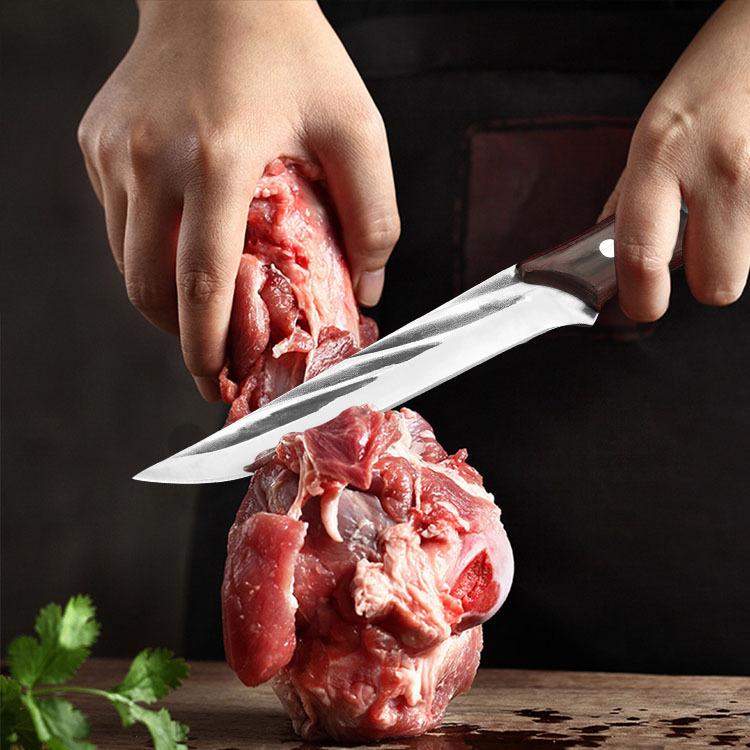 Stainless Steel Boning Knife Fish Knife Kitchen Knives Fruit Vegetable Butcher Cutter Tool