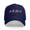 Summer Casual Baseball Cap Team Punch Baby Monkey Punch Running Hippie Hip Hop Hats For Men Adult Sunscreen Classic Snapback Cap