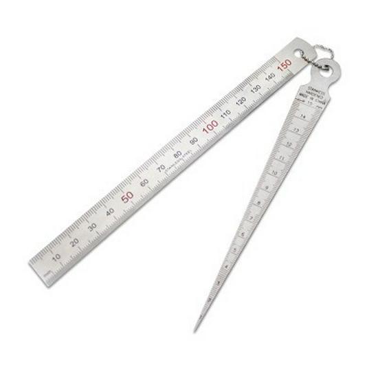 Stainless Steel 1-15mm Feeler Gauge for Gap, Hole & Inner Diameter Measurement